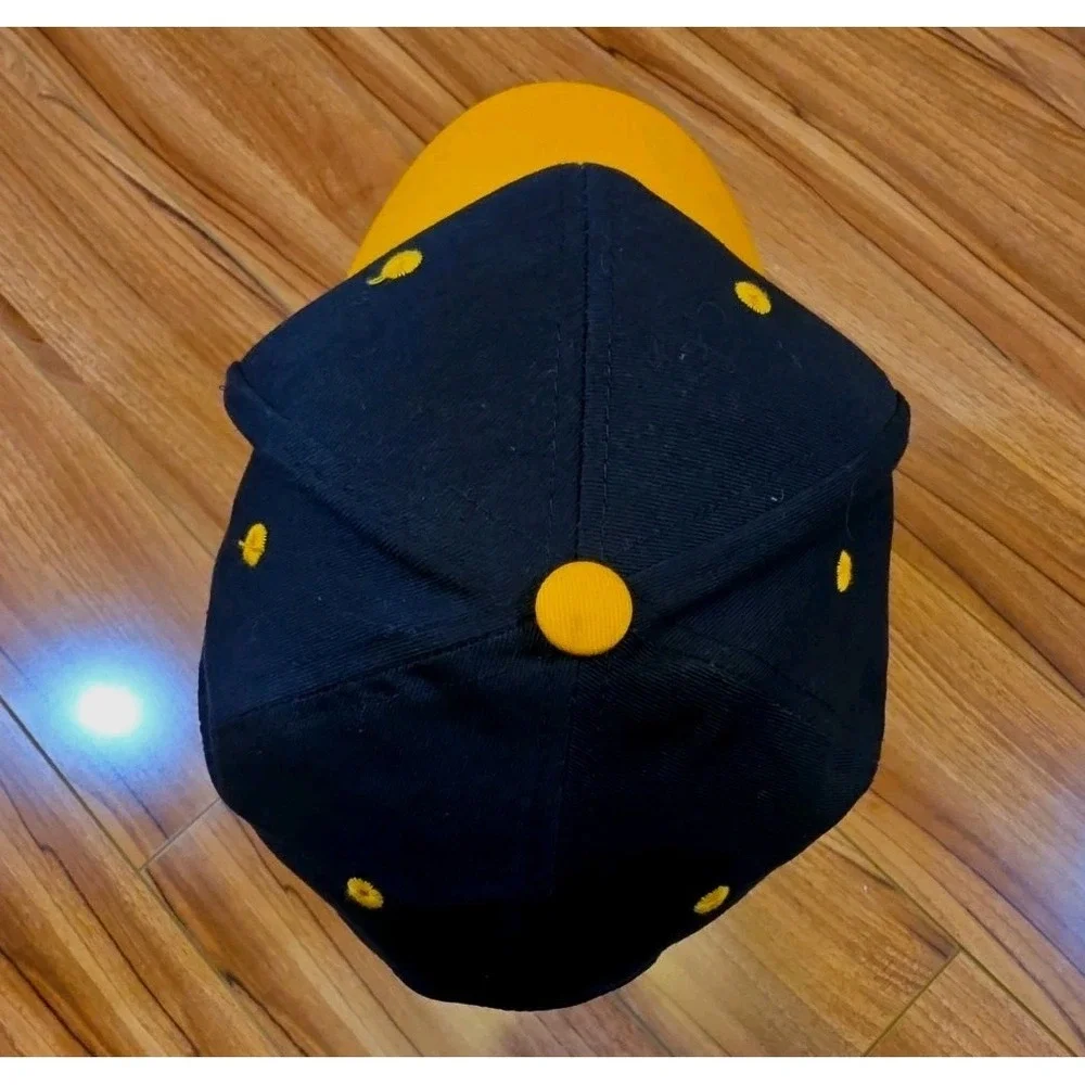 Caterpillar Cat Hat OS Black Snapback Cap Workwear Adjustable